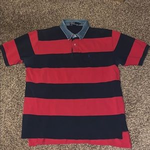 POLO by Ralph Lauren Vintage  with denim collar